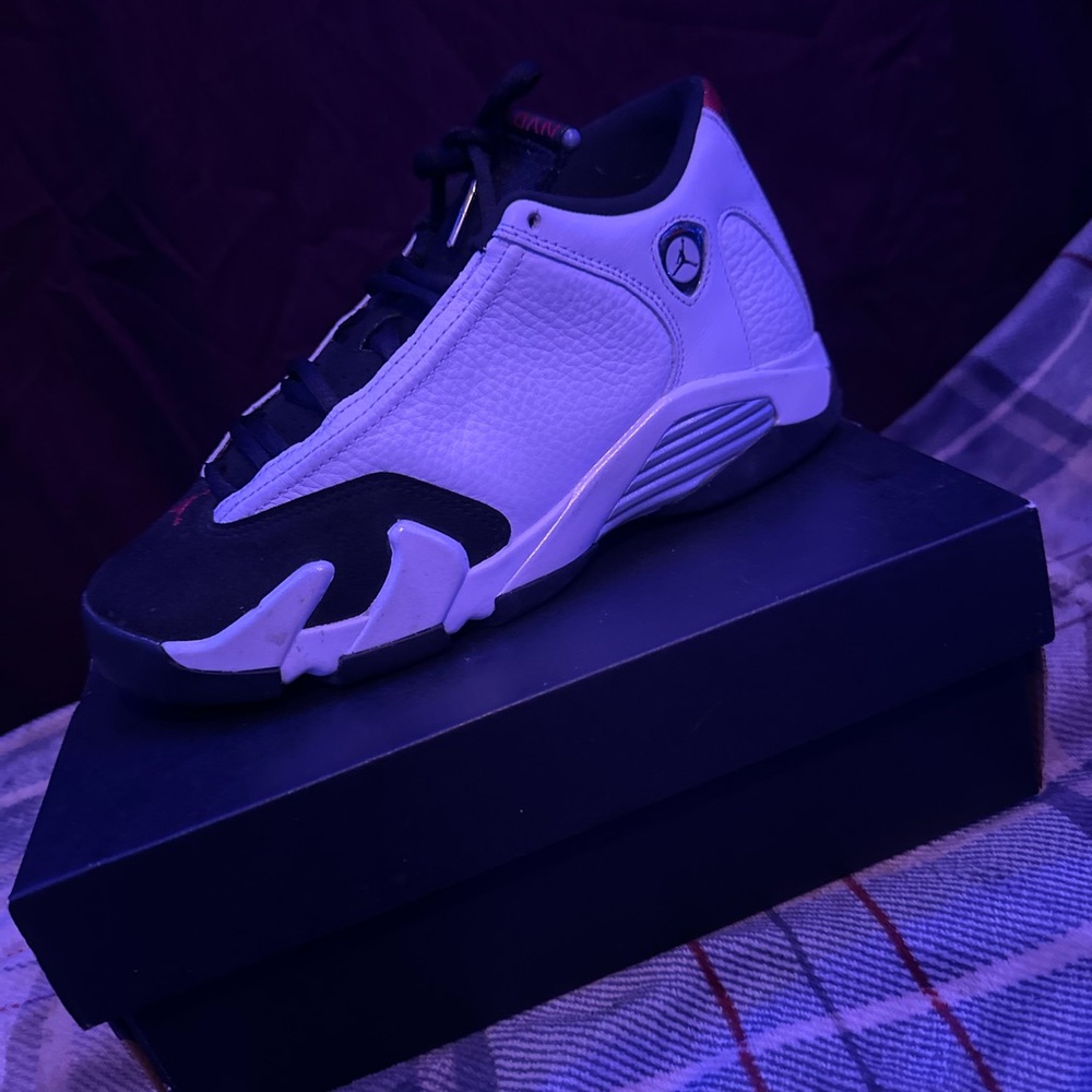 Jordan Black and White Sneakers